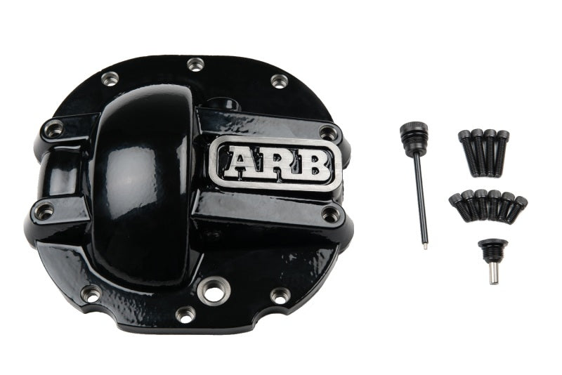 1973-2020 Dodge Ram 2500/Ford Excursion/F-250/F-250 HD/F-250 Super Duty/F-350/F-350 Super Duty Diff Cover D60/D50 Black - View 4 | Dirty Garage