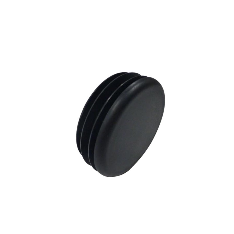 Universal Black 3" Plastic End Cap | Dirty Garage