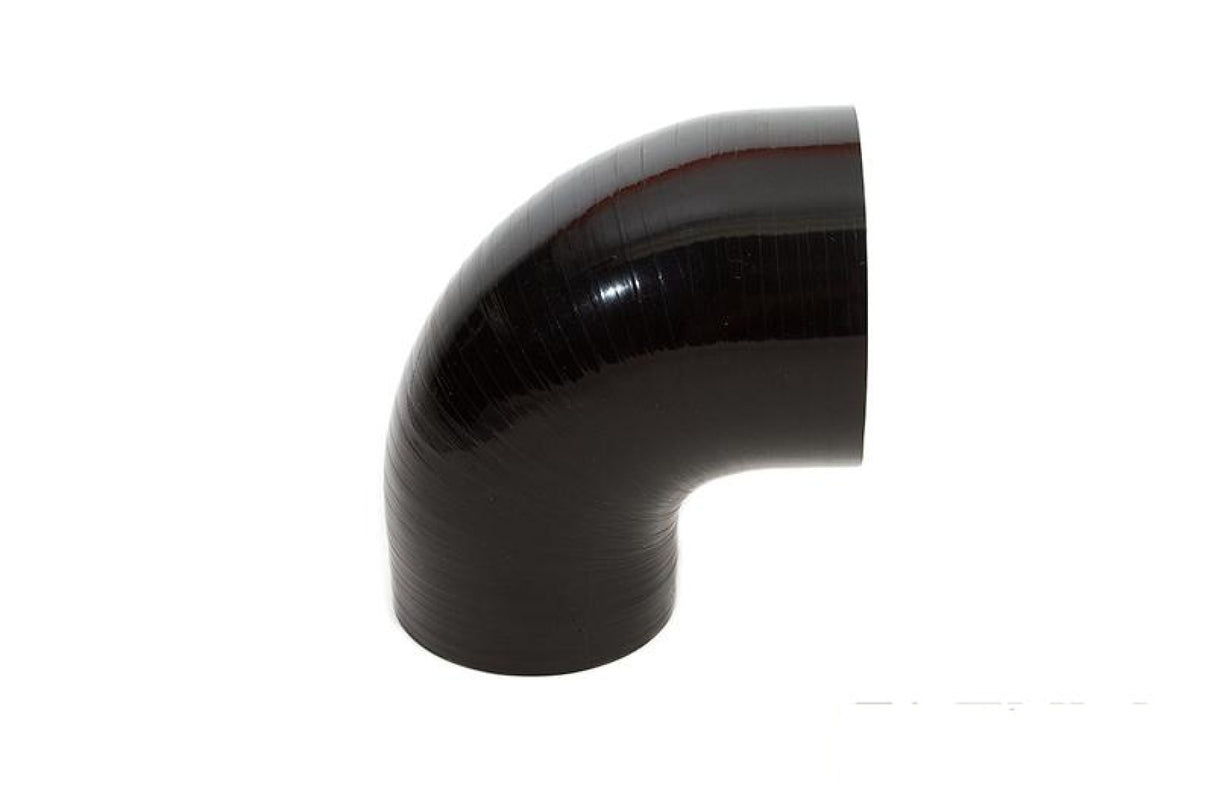 Universal 3.5" 90 Degree Silicone Coupler (FR-UNI-SIL-3.5/90) | Dirty Garage