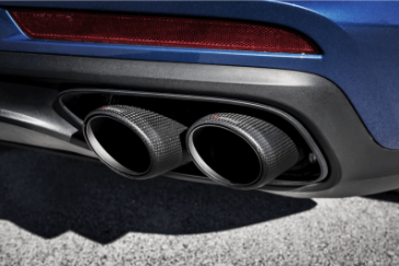 2017-2018 Panamera Turbo Tail Pipe Set Carbon - View 2 | Dirty Garage