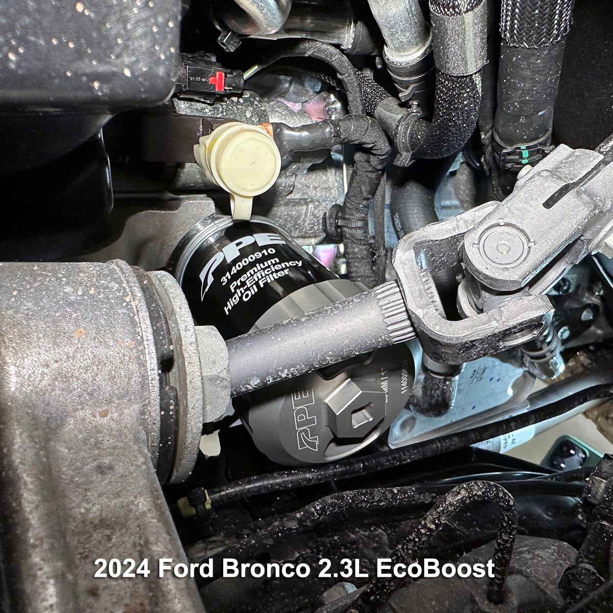 2015-2025 Ford Premium High-Efficiency Engine Oil Filter Replaces FL-910S - View 5 | Dirty Garage