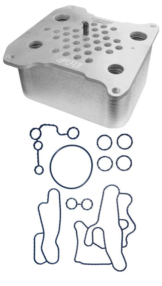 2008-2010 Superduty Oil Cooler W/ Gasket Kit 6.4L 07.5-10 | Dirty Garage
