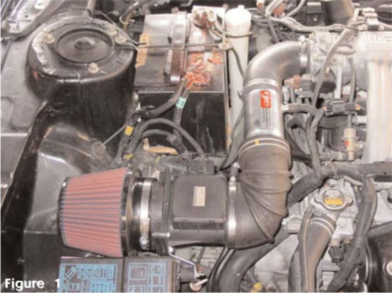 1991-1999 3000GT V6 Non Turbo Polished Short Ram Intake - View 5 | Dirty Garage