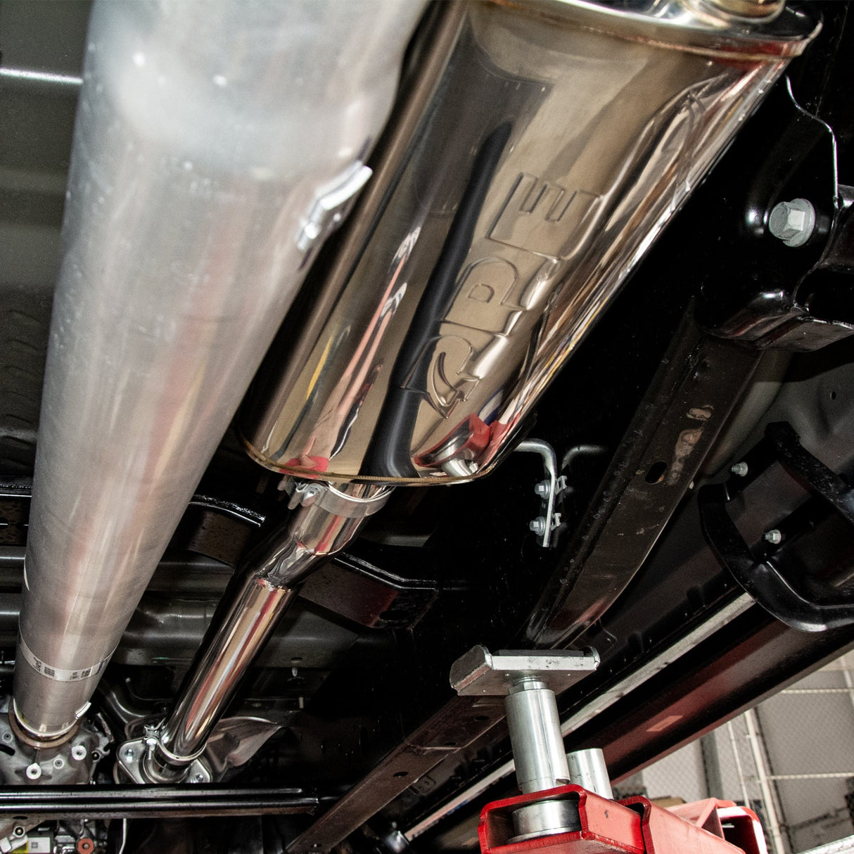 2015-2022 F-150 Exhaust Cat Back () Polished Tube Polished Tips - View 3 | Dirty Garage