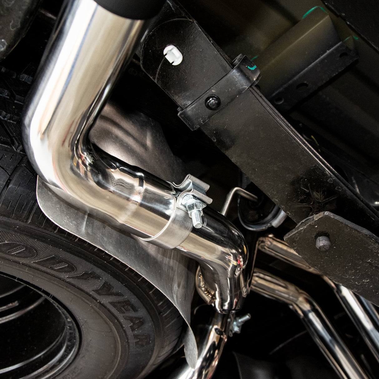 2015-2022 F-150 Exhaust Cat Back () Polished Tube Polished Tips - View 4 | Dirty Garage