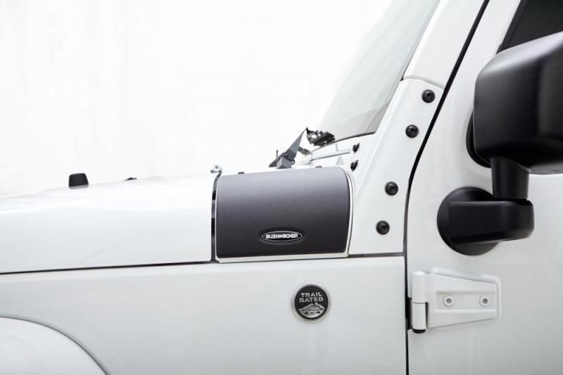 2007-2018 Wrangler Trail Armor Cowl Cover - Black - View 2 | Dirty Garage
