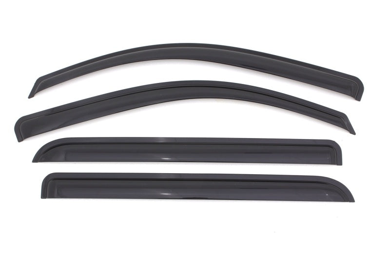 2015-2018 GM HD Crew Cab Ventvisor Outside Mount Window Deflectors Smoke 4-Piece | Dirty Garage