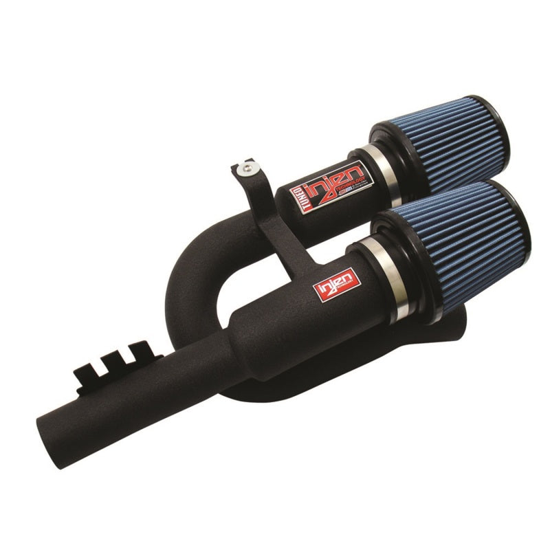 2007-2009 335i 2008-2009 135i 3.0L L6 Twin Intake Wrinkle Black Short Ram Intake | Dirty Garage