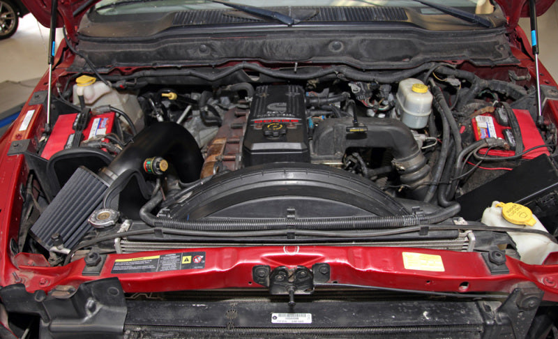2003-2007 Ram Pickup 2500/3500 5.9L DSL Black Performance Intake Kit - View 9 | Dirty Garage