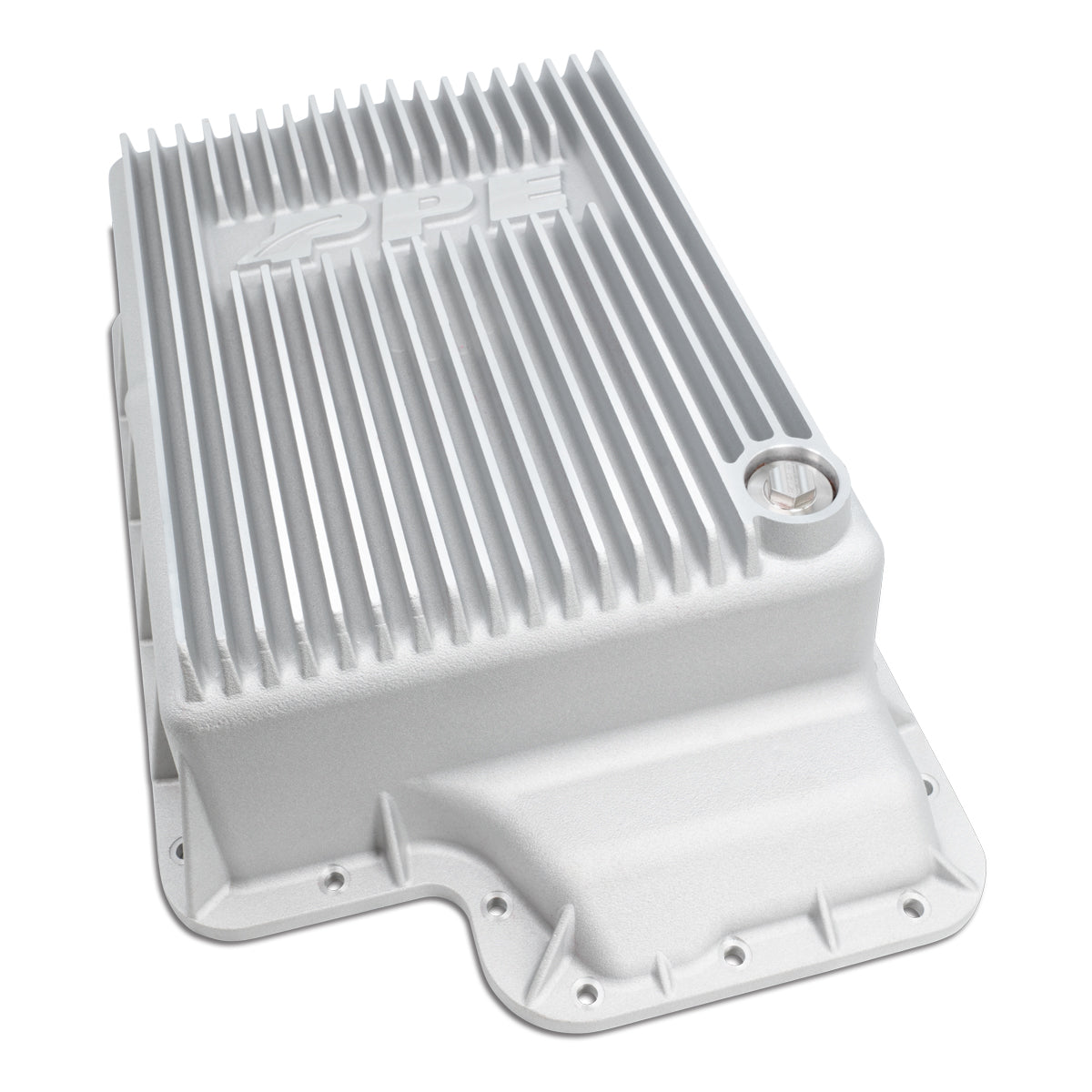 2003-2010 Superduty Deep Transmission Pan 5R110 Raw - View 2 | Dirty Garage