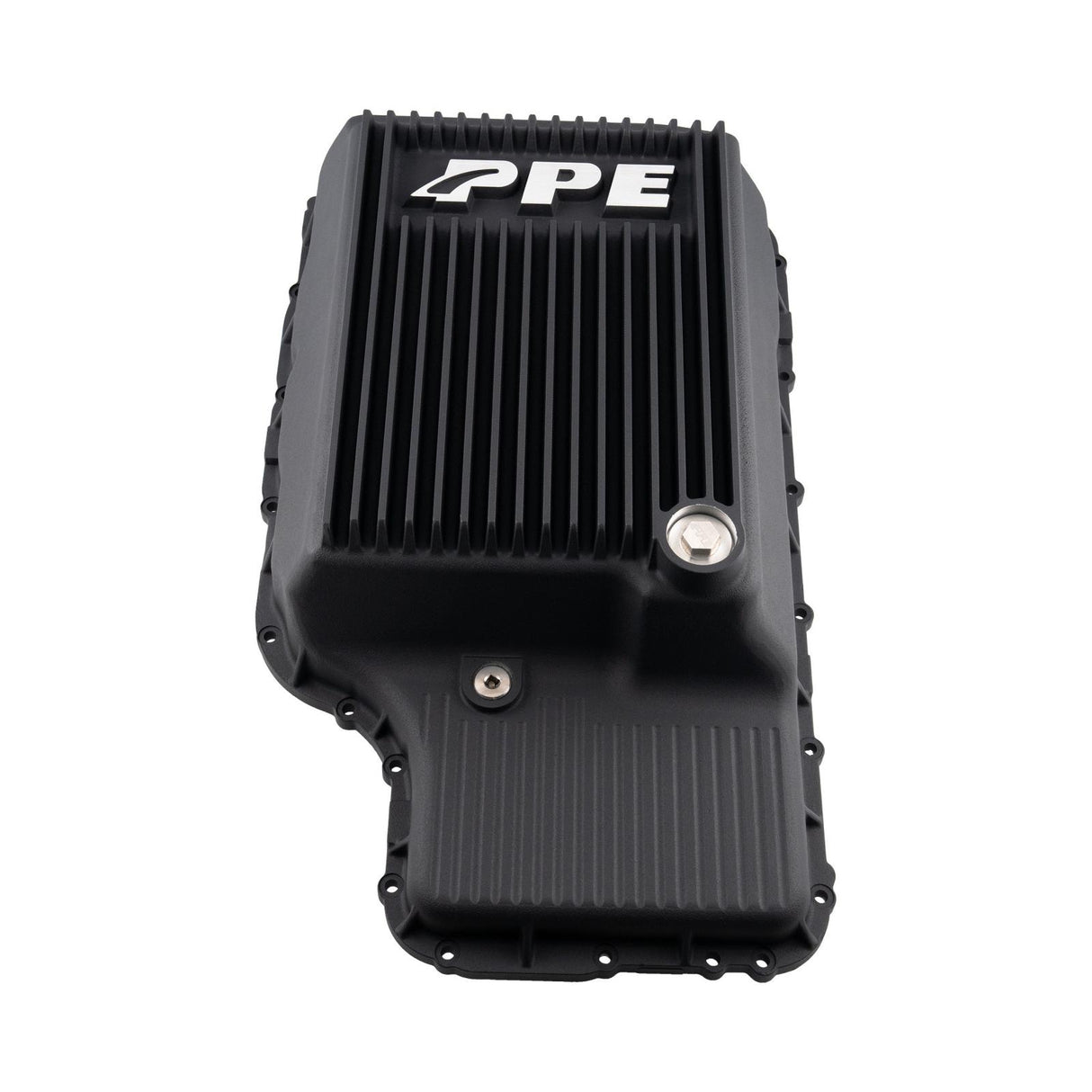 2020-2025 Superduty 10R140 Deep Transmission Pan SuperDuty Gas - Step Bottom-Black | Dirty Garage