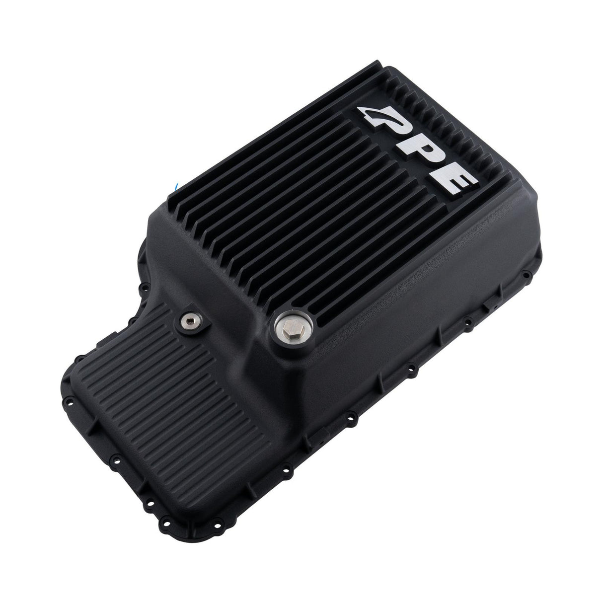 2020-2025 Superduty 10R140 Deep Transmission Pan SuperDuty Gas - Step Bottom-Black - View 2 | Dirty Garage