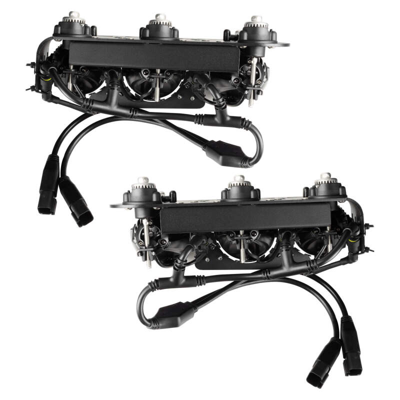 2021-2024 Bronco Off Road Laser and LED Fog Light Kit for Steel Bumper - View 2 | Dirty Garage