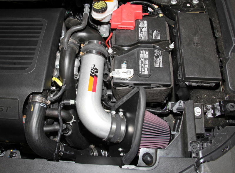 Universal 11 Ford Taurus SHO 3.5L V6 Silver Typhoon Cold Air Intake - View 3 | Dirty Garage