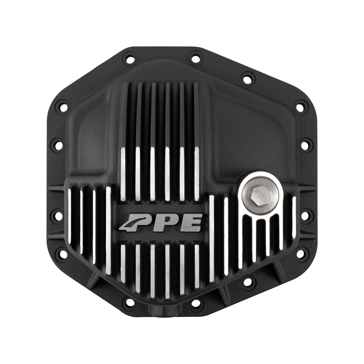 2023-2025 Superduty Super Duty Dana M235 -14 Bolt Heavy-Duty Cast Aluminum Front Differential Cover Brushed | Dirty Garage