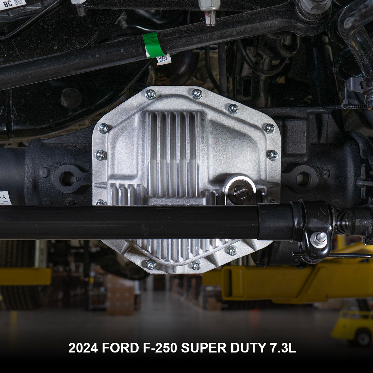 2023-2025 Superduty Super Duty Dana M235 -14 Bolt Heavy-Duty Cast Aluminum Front Differential Cover Brushed - View 4 | Dirty Garage