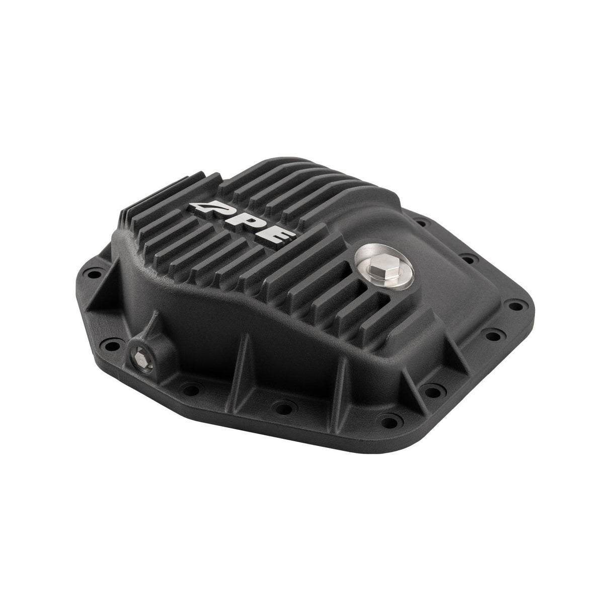 2023-2025 Superduty Super Duty Dana M235 -14 Bolt Heavy-Duty Cast Aluminum Front Differential Cover Black - View 2 | Dirty Garage