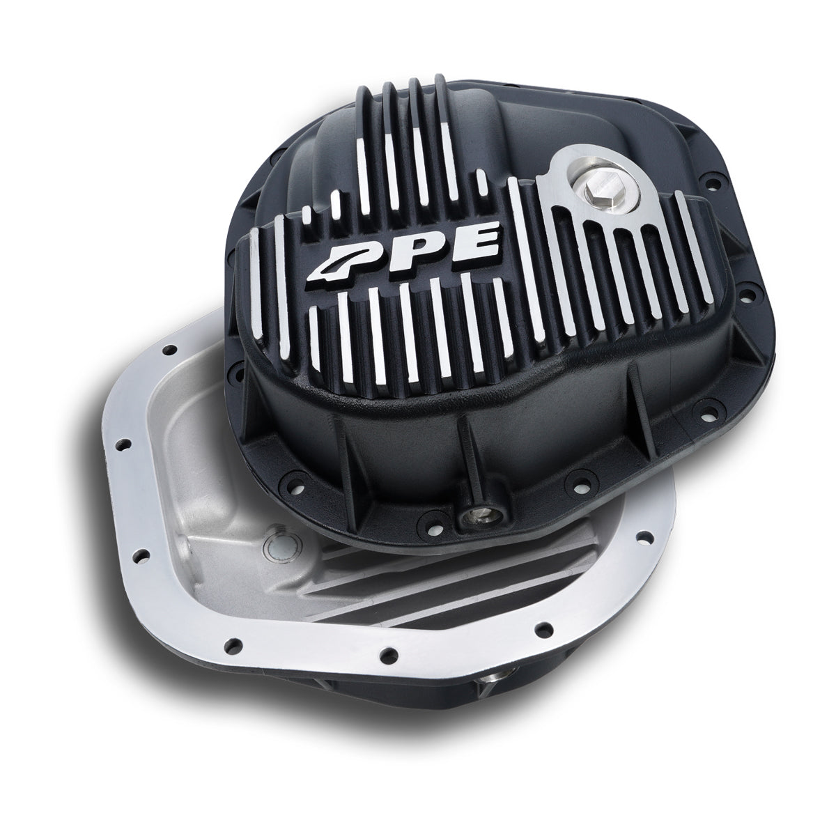 2017-2024 Superduty Differential Cover HD 10.25 Inch/10.5 Inch Curved Back Brushed | Dirty Garage