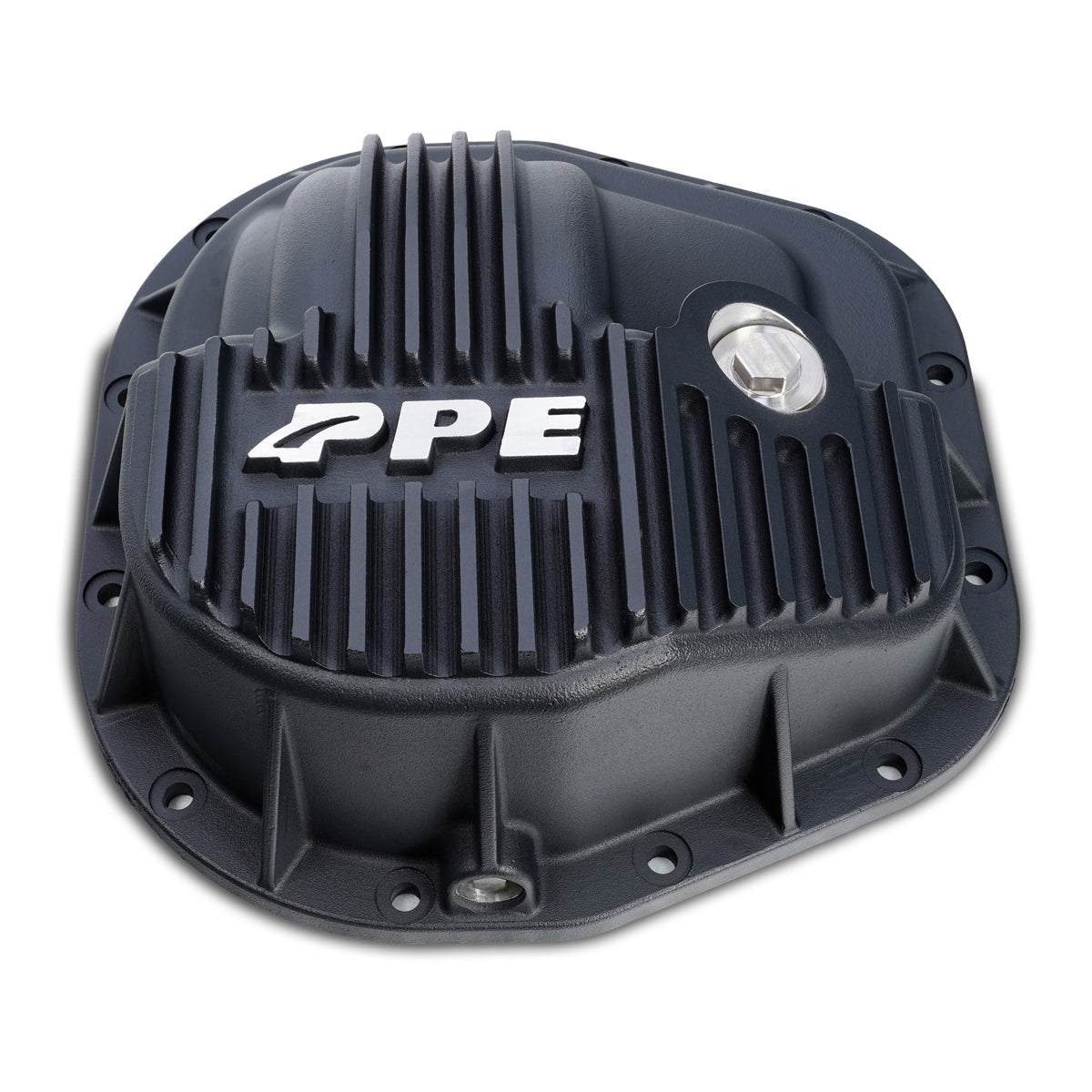 2017-2024 Superduty Differential Cover HD 10.25 Inch/10.5 Inch Curved Back Black - View 2 | Dirty Garage