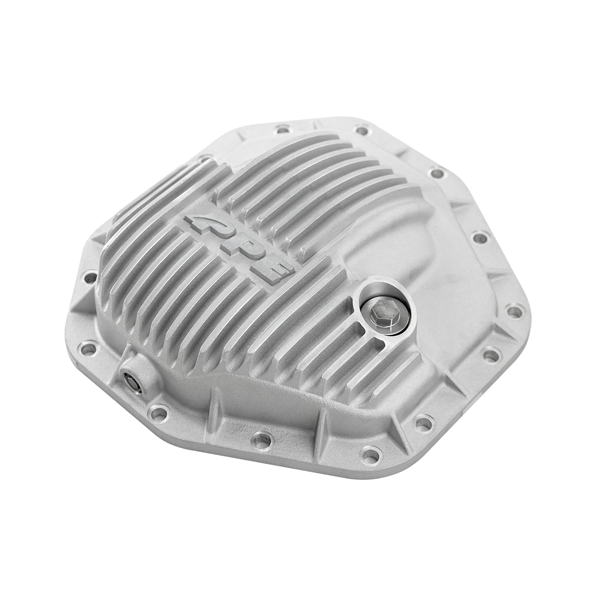 2017-2022 Superduty SuperDuty Dana M275 Heavy-Duty Cast-Aluminum Rear Differential Cover Raw - View 2 | Dirty Garage