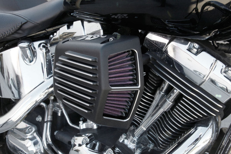 Street Metal Intake System for 2001-2016 Harley-Davidson Softail/Dyna - Shaker Black - View 7 | Dirty Garage