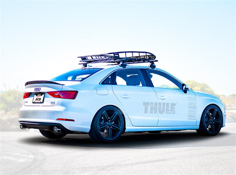 Borla 14-16 Audi A3 Quattro 2.0L Turbo AT/MT RWD 4DR S-Type Cat-Back Exhaust Single Split Rear Exit - View 4 | Dirty Garage