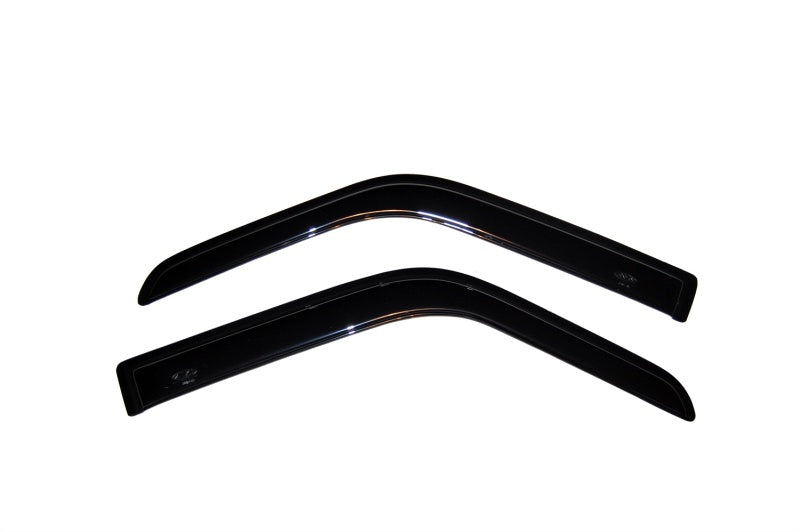 1987-1996 Dakota Ventvisor Outside Mount Window Deflectors Smoke 2-Piece - View 4 | Dirty Garage
