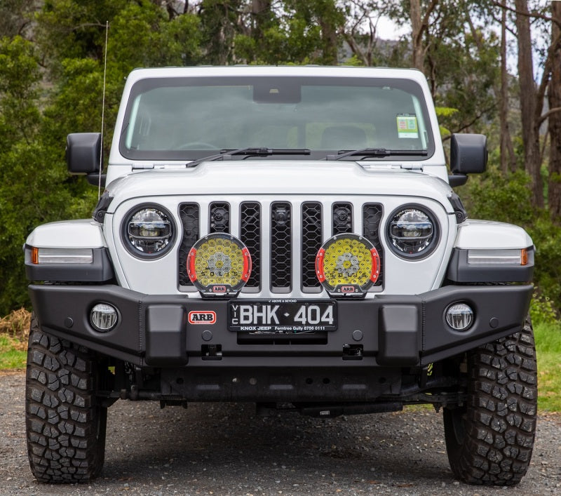 1987-2006 Wrangler YJ/ 1997-2006 Wrangler TJ Multi-fit Winch Bumper - View 5 | Dirty Garage
