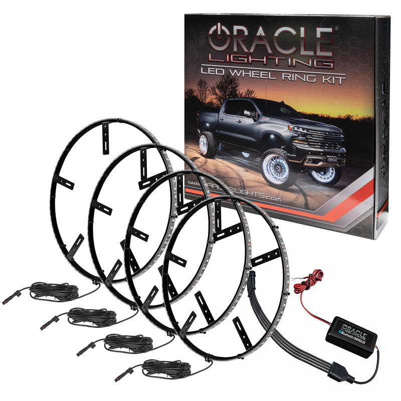 Universal LED Illuminated Wheel Rings ColorSHIFT Dynamic - View 13 | Dirty Garage