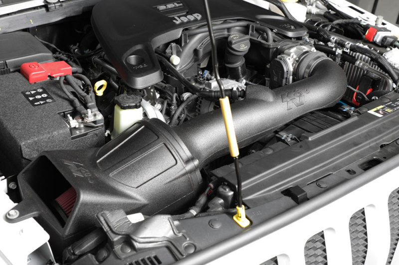 2018 Wrangler JL V6-3.6L F/I AirCharger Performance Intake - View 7 | Dirty Garage