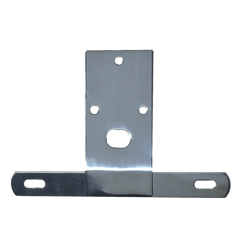 Rugged Ridge 76-86 Jeep CJ Stainless Steel License Plate Bracket - View 2 | Dirty Garage