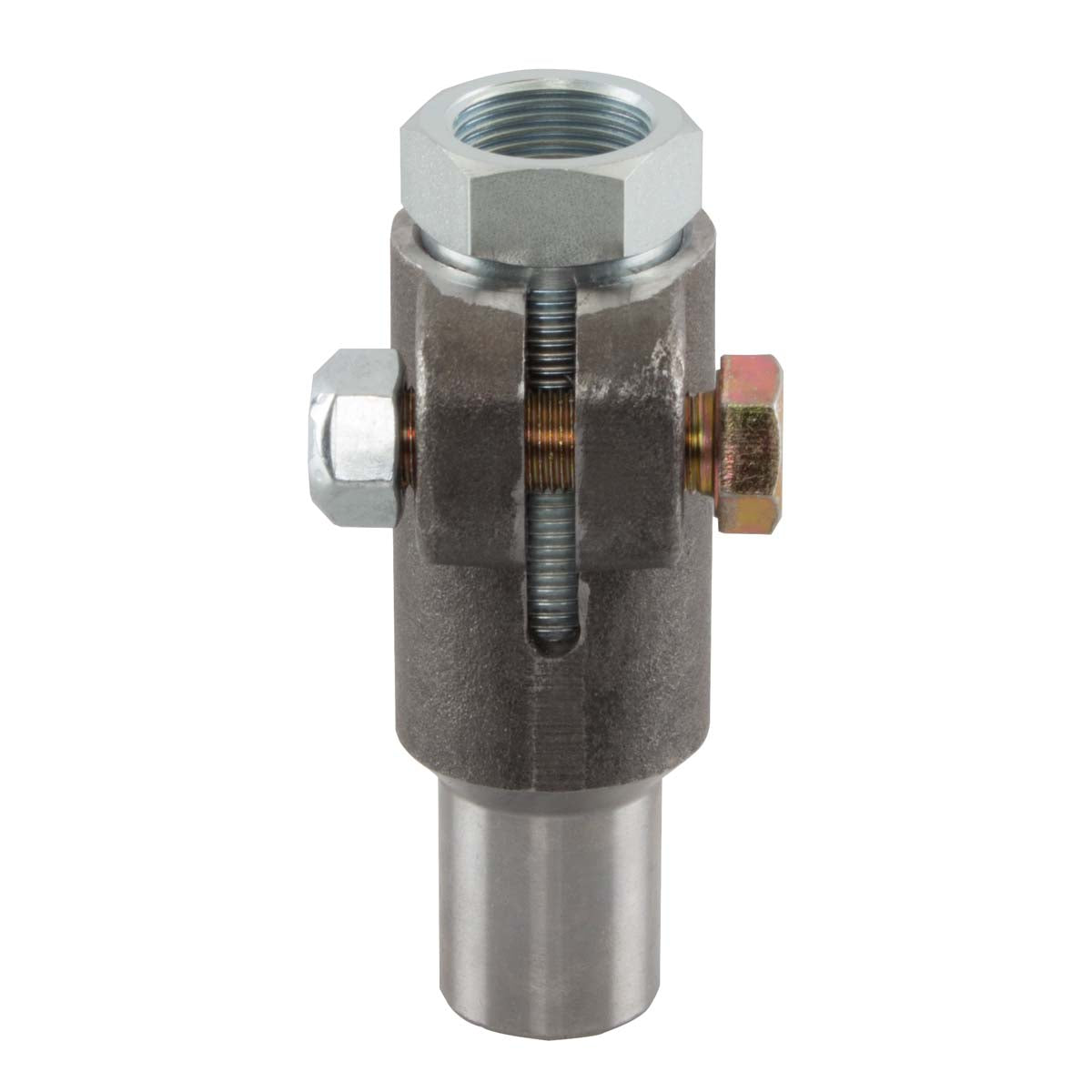 Double Adjuster Tube Adapter 1 1/4 Inch LHT 1 1/2 ID Tube - View 3 | Dirty Garage