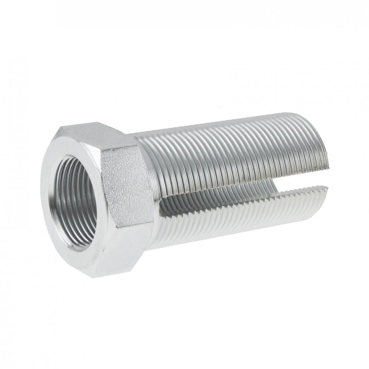 Rod End Double Adjuster Sleeve 7/8-18 (Zinc Plated) - View 2 | Dirty Garage