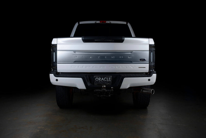 Oracle Lighting 17-22 Ford F-250/350 (Black Series) Flush Mount LED Tail Lights - View 6 | Dirty Garage