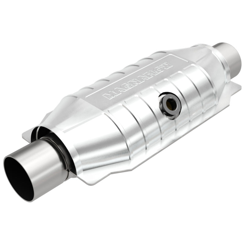 Universal 2.5" Mid O2 Port Catalytic Converter | Dirty Garage