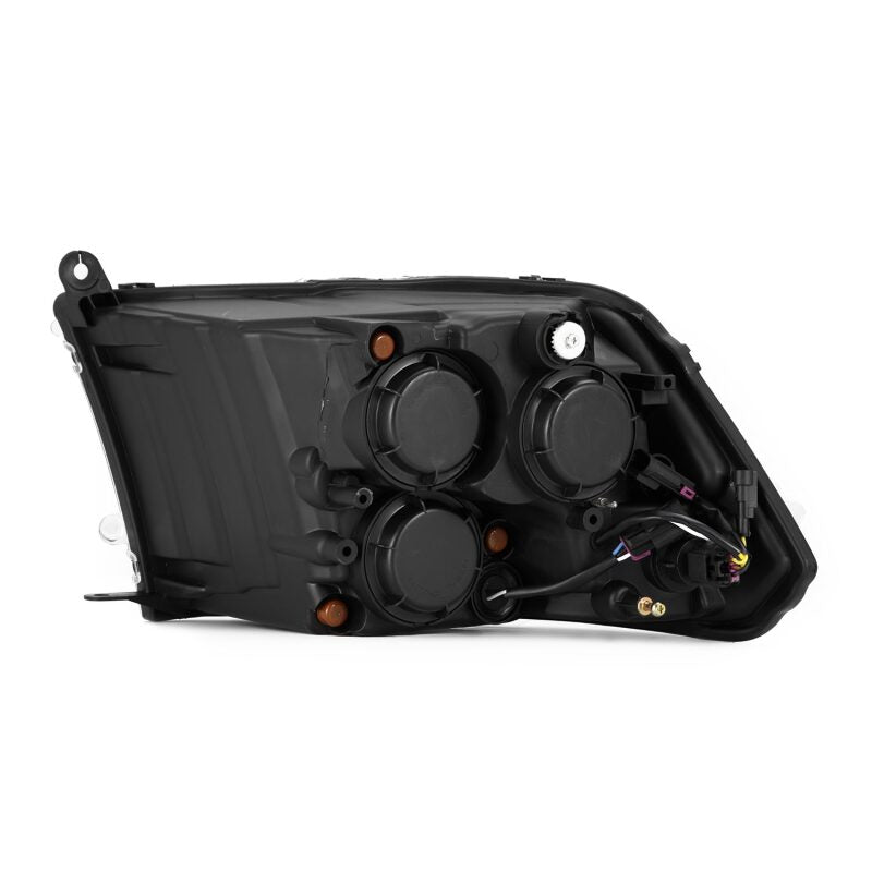 2009-2018 Ram HD Pro-Series Projector Black Headlights Sequential Signal Top Middle DRL - View 2 | Dirty Garage