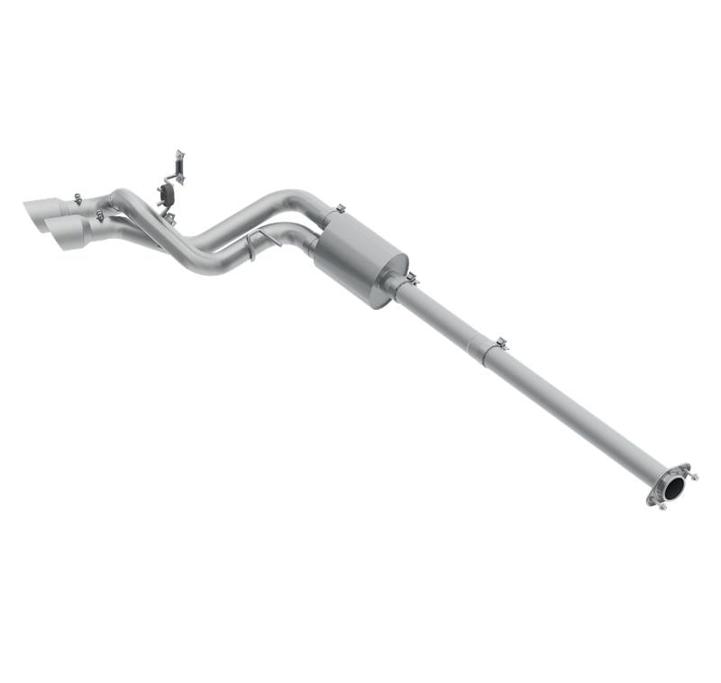 2009-2014 F-150 T304 Pre-Axle 4.5" OD Dual Outlet 3" Cat Back Exhaust | Dirty Garage