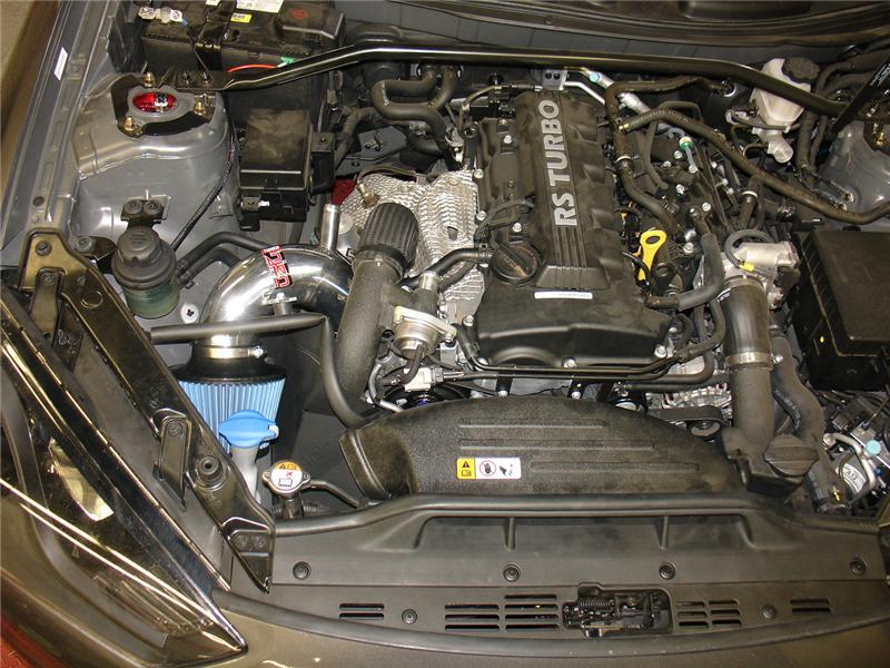 2013-2014 Genesis Coupe 2.0L Turbo Polished SP Series Short Ram Intake w/ Heat Shield - View 2 | Dirty Garage