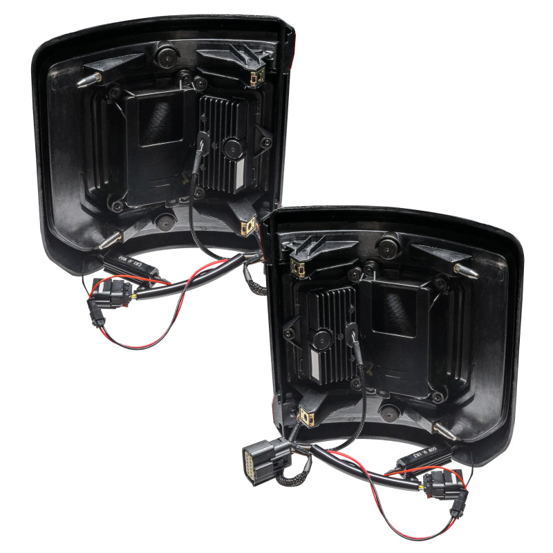 2020-2025 Gladiator JT Flush Mount LED Tail Lights Tinted Lens - View 4 | Dirty Garage