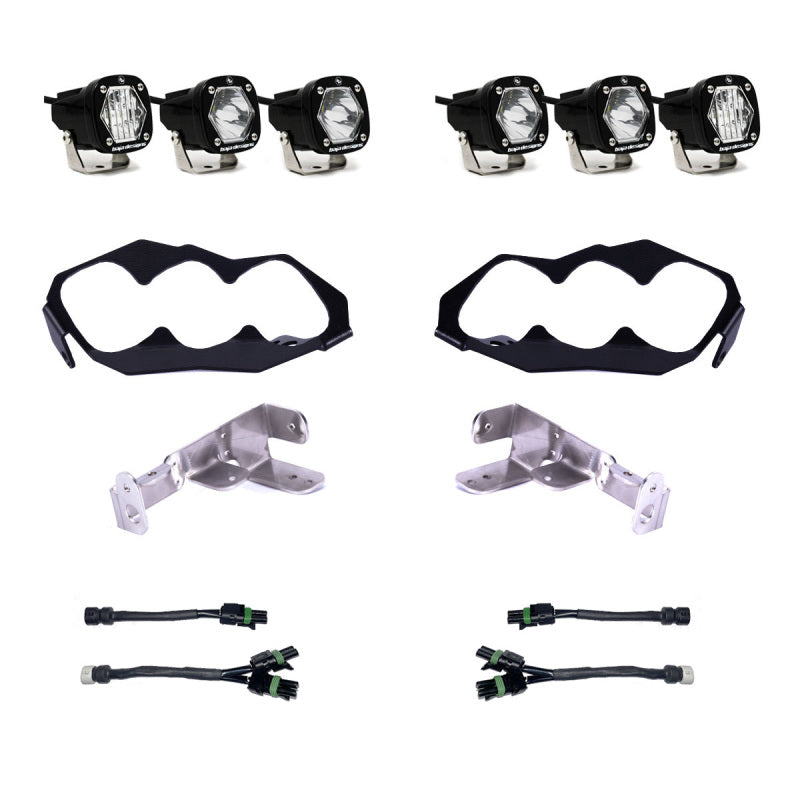 2024-2026 Maverick R Triple S1 Headlight Kit | Dirty Garage