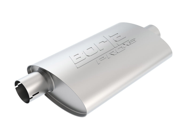 Borla Universal Center/Offset Oval 14in x 4in x 9.5in PRO-XS Muffler - View 3 | Dirty Garage