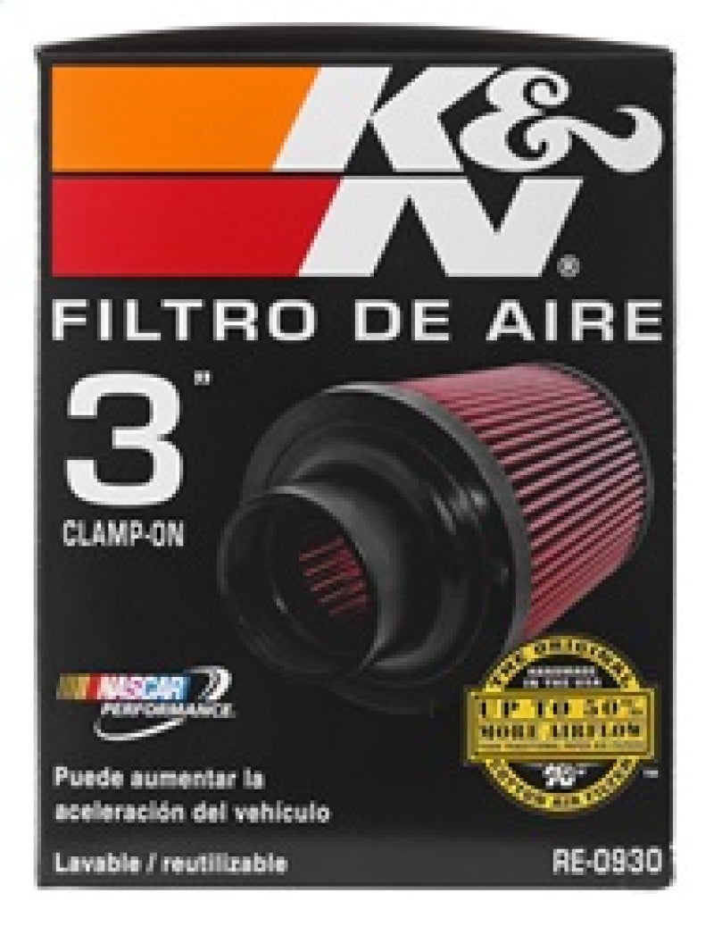 Universal Rubber Filter - Round Tapered 6in Base OD x 3in Flange ID x 6in H - View 11 | Dirty Garage