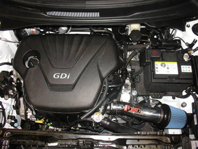 2011-2017 Hyundai Accent 2012-2017 Veloster 1.6L Black Short Ram Intake - View 6 | Dirty Garage