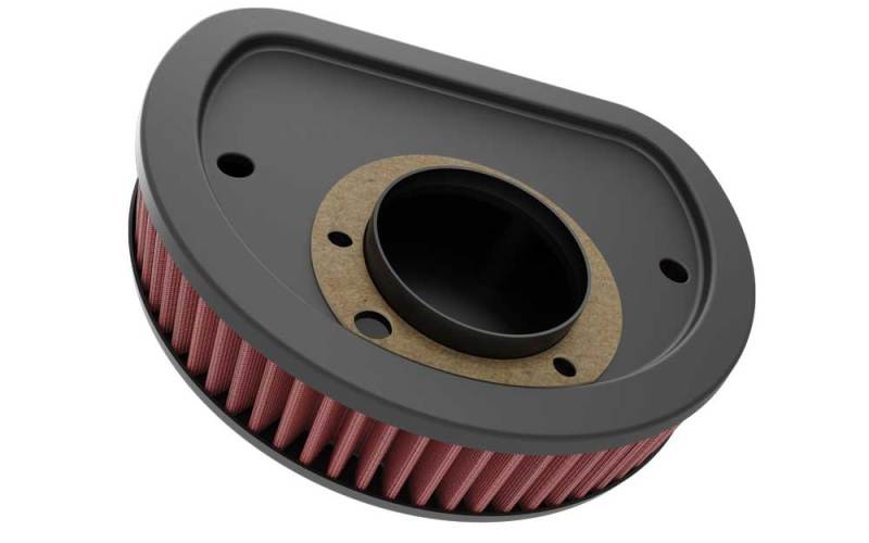 Universal Replacement Air Filter 1.625in H for Harley Davidson - View 8 | Dirty Garage