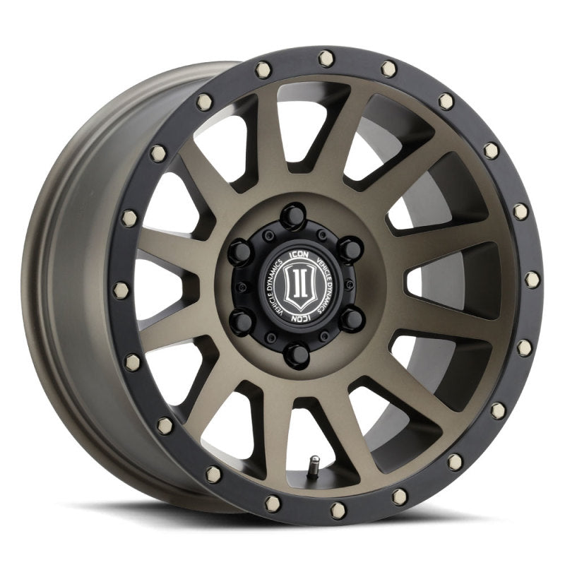 Universal Compression 17x8.5 6x5.5 0mm Offset 4.75" BS 106.1mm Bore Bronze Wheel | Dirty Garage