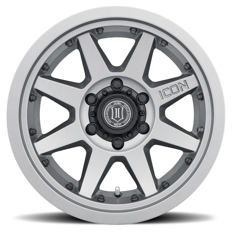 Universal Rebound Pro 17x8.5 6x5.5 0mm Offset 4.75" BS 106.1mm Bore Titanium Wheel - View 7 | Dirty Garage