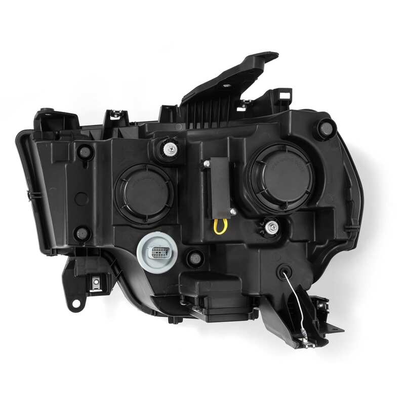 2019-2024 Ram HD Luxx-Series LED Projector Alpha-Black Headlights Active Light Sequential Signal DRL - View 2 | Dirty Garage