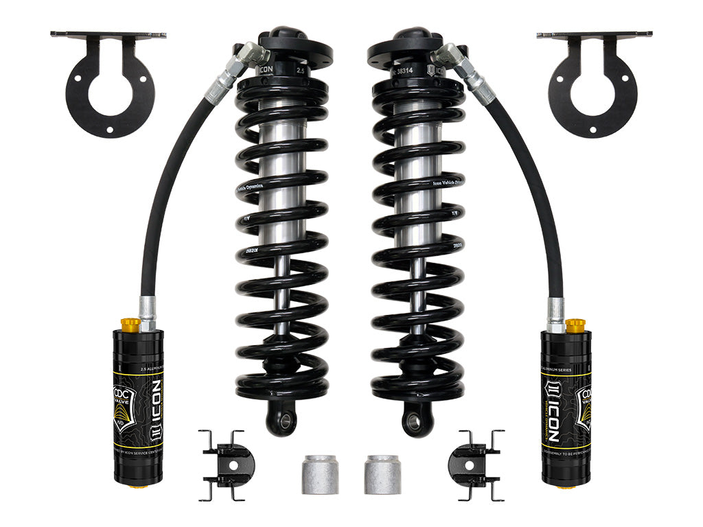 2023-2025 Superduty ICON 2.5 RR CDCV Front Coilover Kit | Dirty Garage