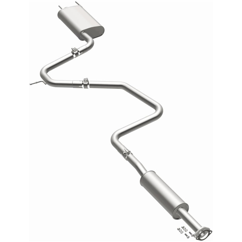 BRExhaust 16-24 Chevrolet Malibu 1.5L Direct-Fit Replacement Exhaust System - View 4 | Dirty Garage
