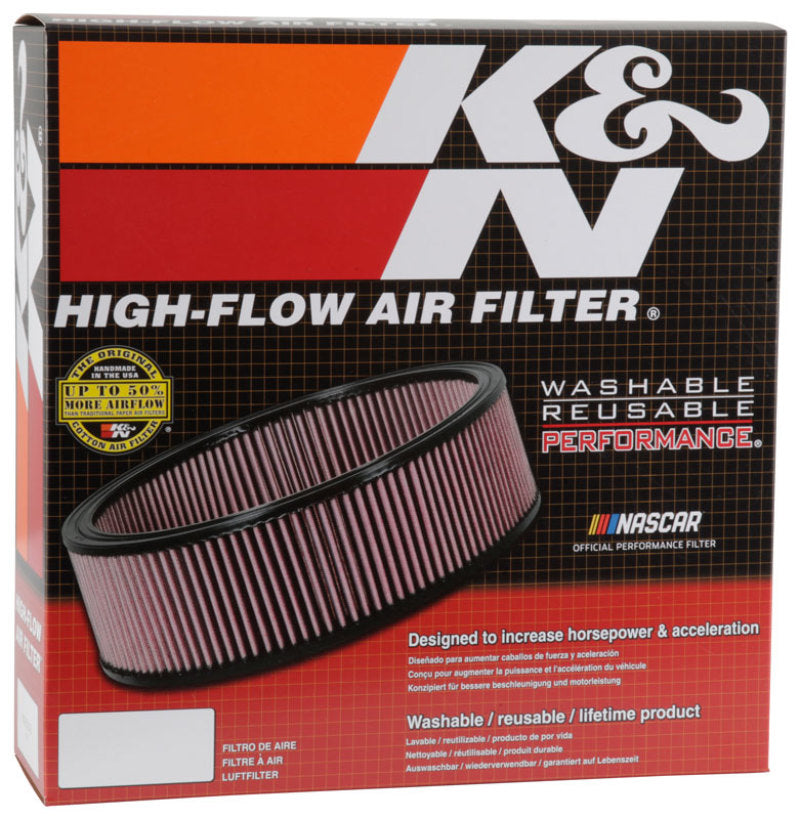 Universal Replacement Drop In Air Filter - 14in OD/12in ID/4in H w/Wire - View 8 | Dirty Garage